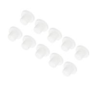 sourcing map High Temp Silicone Plug Mount Dia 12mm/0.5" t Shaped Solid Rubber Stopper Hole Plugs for Coating Plating Waterproof Sealing Plugs White Pack of 30(OD 20mm/0.79 Inch)