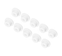 sourcing map High Temp Silicone Plug Mount Dia 19mm/0.75 Inch t Shaped Rubber Stopper Hole Plugs for Powder Coating Plating Waterproof Sealing Plugs White Pack of 16