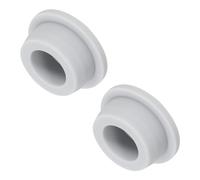 sourcing map High Temp Silicone Plug Mount Dia 26mm/1.02 Inch T Shaped Rubber Stopper Hole Plugs for Powder Coating Plating Waterproof Sealing Plugs Light Grey Pack of 2(OD 33mm/1.3 Inch)