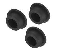 sourcing map High Temp Silicone Plug Mount Dia 26mm/1.02 inch t Shaped Rubber Stopper Hole Plugs for Powder Coating Plating Waterproof Plugs Sealing Plugs Black Pack of 3