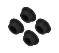sourcing map High Temp Silicone Plug Mount Dia 26mm/1.02 Inch T Shaped Rubber Stopper Hole Plugs for Powder Coating Plating Waterproof Sealing Plugs Black Pack of 4(OD 33mm/1.3 Inch)