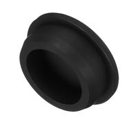 sourcing map High Temp Silicone Plug Mount Dia 41.3mm/1.63 Inch T Shaped Solid Rubber Stopper Hole Plugs for Coating Plating Waterproof Sealing Plugs Black Pack of 1(OD 48mm/1.89 Inch)