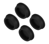 sourcing map High Temp Silicone Plug Mount Dia 46.3mm/1.82 Inch T Shaped Rubber Stopper Hole Plugs for Powder Coating Plating Waterproof Sealing Plugs Black Pack of 4(OD 52mm/2.05 Inch)