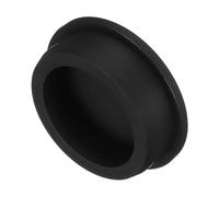 sourcing map High Temp Silicone Plug Mount Dia 46.3mm/1.82 Inch T Shaped Solid Rubber Stopper Hole Plugs for Coating Plating Waterproof Sealing Plugs Black Pack of 1(OD 52mm/2.05 Inch)