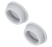 sourcing map High Temp Silicone Plug Mount Dia 46mm/1.81 Inch T Shaped Rubber Stopper Hole Plugs for Powder Coating Plating Waterproof Sealing Plugs Light Grey Pack of 2(OD 52mm/2.05 Inch)