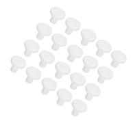 sourcing map High Temp Silicone Plug Mount Dia 5mm/0.2 Inch T Shaped Solid Rubber Stopper Hole Plugs for Powder Coating Plating Waterproof Sealing Plugs White Pack of 20(OD 12mm/0.47 Inch)