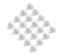 sourcing map High Temp Silicone Plug Mount Dia 5mm/0.2 Inch T Shaped Solid Rubber Stopper Hole Plugs for Powder Coating Plating Waterproof Sealing Plugs Grey Pack of 20(OD 11mm/0.43 Inch)