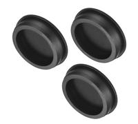sourcing map High Temp Silicone Plug Mount Dia 61.3mm/2.41 inch t Shaped Rubber Stopper Hole Plugs for Powder Coating Plating Waterproof Plugs Sealing Plugs Black Pack of 3