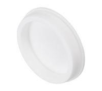sourcing map High Temp Silicone Plug Mount Dia 82mm/3.23 Inch T Shaped Rubber Stopper Hole Plugs for Powder Coating Plating Waterproof Sealing Plugs White Pack of 1(OD 87mm/3.43 Inch)