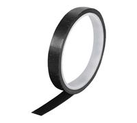 Sourcing Map High Temperature PTFE Coated Fabric Tape 15mm - Heat Resistant for Vacuum Sealers, 10m/33ft, Black, 0.13mm Thickness