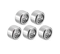 sourcing map HK0908 Drawn Cup Needle Roller Bearings, Open End, 9mm Bore Dia, 13mm OD, 8mm Width (Pack of 5)