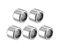 sourcing map HK0910 Drawn Cup Needle Roller Bearings, Open End, 9mm Bore Dia, 13mm OD, 10mm Width (Pack of 5)