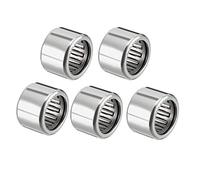 sourcing map HK1010 Drawn Cup Needle Roller Bearings, Open End, 10mm Bore Dia, 14mm OD, 10mm Width (Pack of 5)