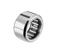 sourcing map HK1612 Drawn Cup Needle Roller Bearings, Open End, 16mm Bore Dia, 22mm OD, 12mm Width (Pack of 1)
