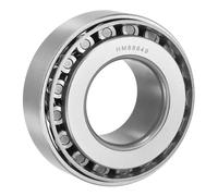 sourcing map HM88649/10 Tapered Roller Bearing Cone and Cup Set, 1.36" Bore x 2.83" OD x 1.06" Thick, Chrome Steel Taper Bearing Set, ABEC-3