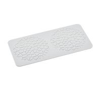 sourcing map Hollow Leaf Silicone Molds 3D Hollow Leaf Candy Molds, 3D Flower Lace Silicone Cake Molds for Baking, Sugar Craft, Cupcake (10.6 x 11.1 x 0.11 inch)