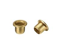 sourcing map Hollow Rivet,5mm x 5mm Through Hole Copper Hollow Rivets Grommets Double-Sided Circuit Board PCB 200Pcs