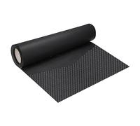 sourcing map Honeycomb Packing Paper 20 Inch x 65.6 Feet Cushioning Wrap Rolls Packing Paper for Moving Shipping Packaging Gifts Black