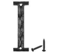sourcing map House Address Letter, 4.9 Inch Cast Iron Vintage Wall Letter I Outside Letters for Home Street Office Mailbox Sign, Black