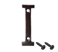 sourcing map House Letter, 3 Inch Cast Iron Letter I for Home Hotel Mailbox Address Sign