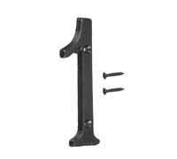 sourcing map House Numbers and Letters, 145mm Cast Iron Metal Vintage Address Numbers for Outside, Solid House Number with Screws for Apartment Office Hotel Room Signs(Number 1)