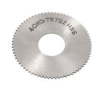 sourcing map HSS 40mm OD 0.7mm Thickness 72T Round Slitting Saw Cutter