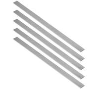 sourcing map HSS Lathe Tool Bit 2mm x 10mm x 200mm, Square Lathe Turning Tool Blanks, High Speed Steel Rectangular Fly Cutter Mill Blank, 5pcs