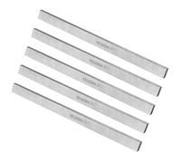 sourcing map HSS Lathe Tool Bit 4mm x 12mm x 200mm, Square Lathe Turning Tool Blanks, High Speed Steel Rectangular Fly Cutter Mill Blank, 5pcs