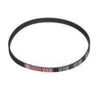 sourcing map HTD-5M Rubber Timing Belt 123 Teeth, 615mm Pitch Length x 15mm Width x 3.6mm Height, Closed Loop Pulley Timing Belt