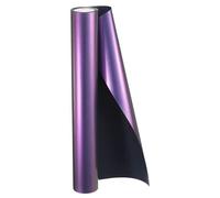 sourcing map HTV Heat Transfer Vinyl 11.8" x 5ft Roll PU Bright Golden Charm Purple Iron on Vinyl for All Cutter Machine, Easy to Cut & Weed