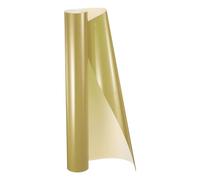 sourcing map HTV Heat Transfer Vinyl 11.8" x 5ft Roll PVC Gold Iron on Vinyl for All Cutter Machine, Easy to Cut & Weed