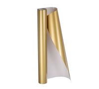 sourcing map HTV Heat Transfer Vinyl 12" x 8.5ft Roll PU Gold Iron on Vinyl for All Cutter Machine, Easy to Cut & Weed