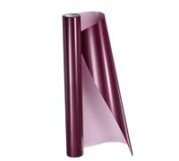 sourcing map HTV Heat Transfer Vinyl 12" x 8.5ft Roll PU Wine Red Iron on Vinyl for All Cutter Machine, Easy to Cut & Weed