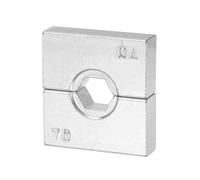 sourcing map Hydraulic Crimping Die 70mm 12 Ton Hexagon Crimper Replacement Dies for YQK-240/300 Electrical Wire Terminal Crimper Tool Steel Cable