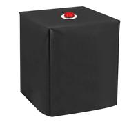 sourcing map IBC Tote Cover 275 Gallon, 210D Oxford Waterproof Sunshade Rain Barrel Water Tank Protective Cover for 1000L Outdoor Garden, (39.37 x 47.24 x 45.66 Inch, Black)