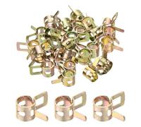 sourcing map ID 8mm 5/16inch Fuel Line Hose Clips, Pipe Clamps,Spring Hose Clamp,Low Pressure Air Clamp, Water Pipe Air Tube Vacuum Hose Clamp Fastener,Pack of 30