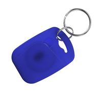 sourcing map ID Card Key Fobs RFID Proximity 125KHz TK4100 Read Only Contactless Square Token Tag for Door Entry Access Control, Blue Pack of 20