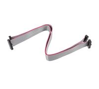 sourcing map IDC 20 Pins Connector Flat Ribbon Cable Female Connector Length 20cm 1.27mm Pitch,2pcs