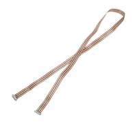 sourcing map IDC Rainbow Wire Flat Ribbon Cable 2.54mm Pitch 16 Pin Connection Line FC Dual Female Gray Connector for DIY Experiment 3.3 Ft Length 1 Pcs