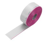 sourcing map IDC Wire Flat Ribbon Cable 4m/13.1ft Length 1.27mm Pitch 20Pin Gray for JTAG/ISP Connecting