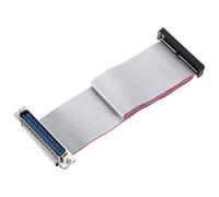 sourcing map IDC Wire Flat Ribbon Cable DB37 Male to FC-40 Female Connector 2.54mm Pitch 30cm Length