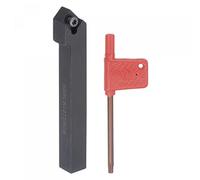 sourcing map Indexable CNC Lathe Turning Tool Holder, 45° SSSCR1212H09 1/2" Shank 42Cr Steel Carbide Turning Tool Holder for Turning Grooving Threading