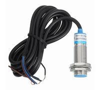 sourcing map Inductive Proximity Sensor,NPN NO M18 DC 6-36V 300mA Proximity Switch Detector Approach Sensor 5mm 3 Wire for Industrial Automation LJ18A3-5-Z/BX