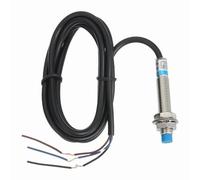 sourcing map Inductive Proximity Sensor,NPN NO M8 DC 6-36V 300mA Proximity Switch Detector Approach Sensor 2mm 3 Wire for Industrial Automation LJ8A3-2-Z/BX