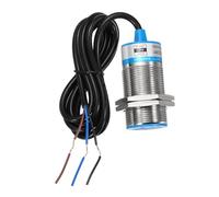 sourcing map Inductive Proximity Sensor, PNP NO M30 DC 6-36V 300mA Proximity Switch Detector Approach Sensor 10mm 3 Wire for Industrial Automation LJ30A3-10-Z/BY