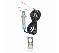 sourcing map Inductive Proximity Sensor Set,NPN NC M12 DC 6-36V 300mA Proximity Switch Detector Approach Sensor 4mm 3 Wire for Industrial Automation LJ12A3-4-Z/AX