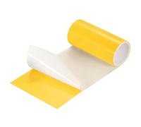 sourcing map Inflatable Patch Repair Kit 4 in x 5 Ft,TPU Pool Patches Repair Tape for Air Mattress, Bounce House, Swimming Pool, Yellow