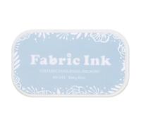 sourcing map Ink Pads for Stamps, 3.7x2.2 Inch Fabric Ink Pad for Cloth, Wood, Paper, Fingerprint, DIY Card Making, Pale Blue