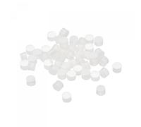 sourcing map Inlay Fretboard Dots Guitar Inlay Dots White Acrylic Inlays Mark Point 3x2.1mm for Guitar Fingerboard, Pack of 50