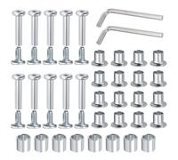 sourcing map Inline Skate Axle Spacer Screw Replacement, Roller Skate Replacement Accessories Shaft Hex Socket Screws with Installation Tools